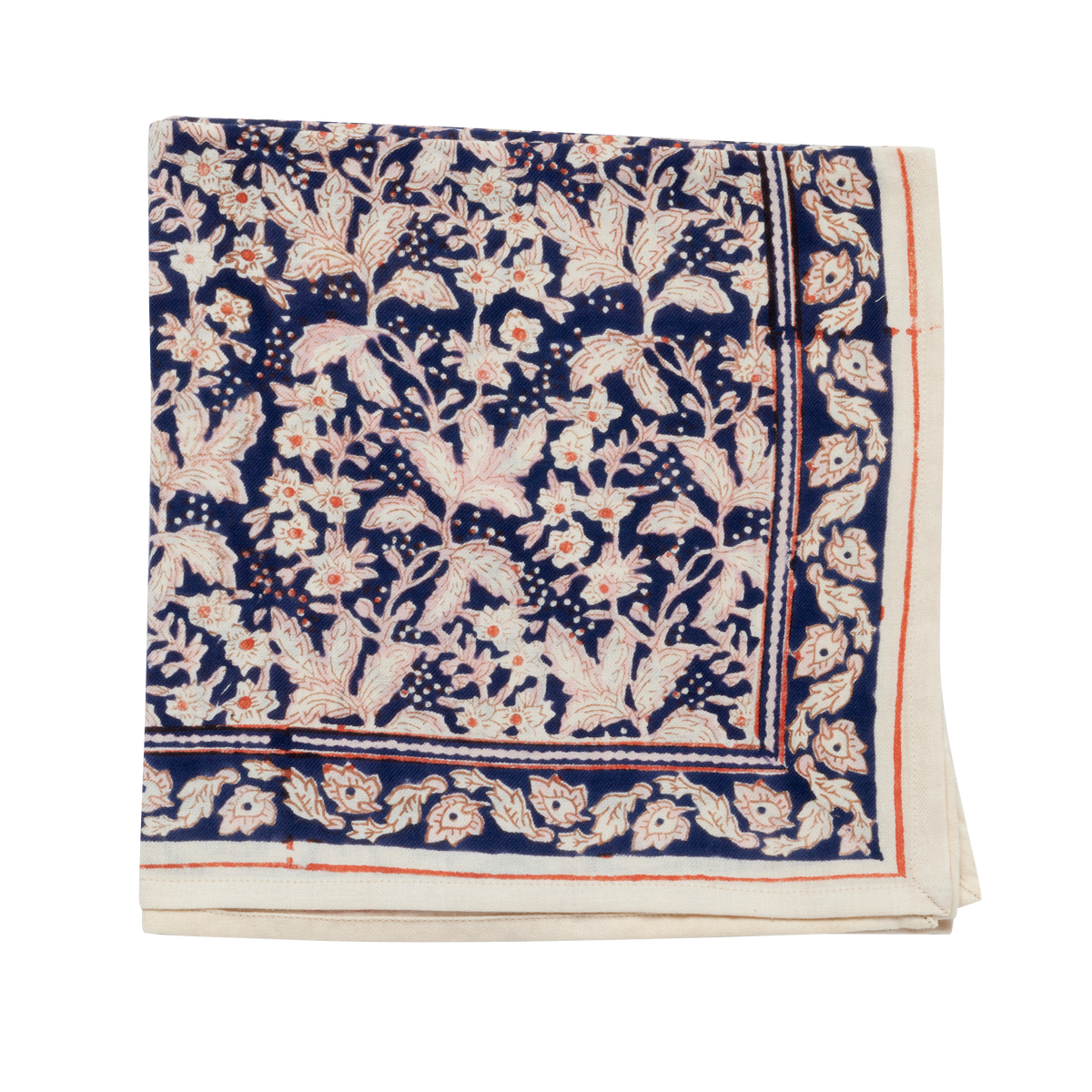 Indischer Schal - Nalini Indigo