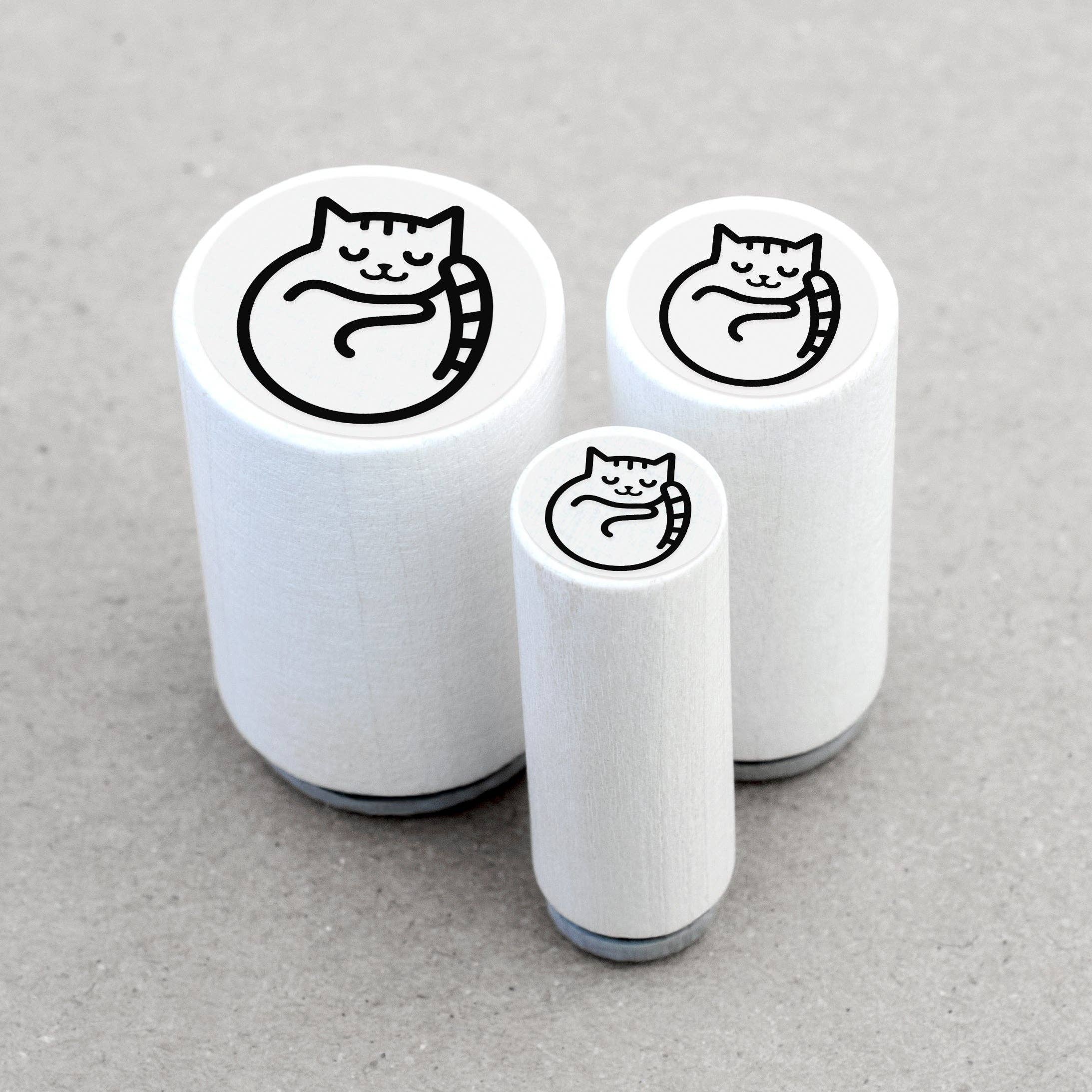 Ministempel Katze: Ø 11 mm