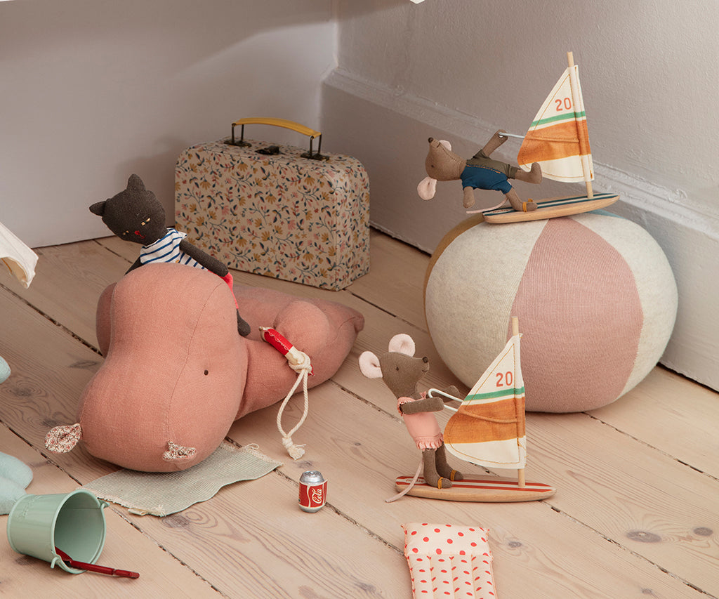 Maileg Surfer Maus - Kleine Schwester