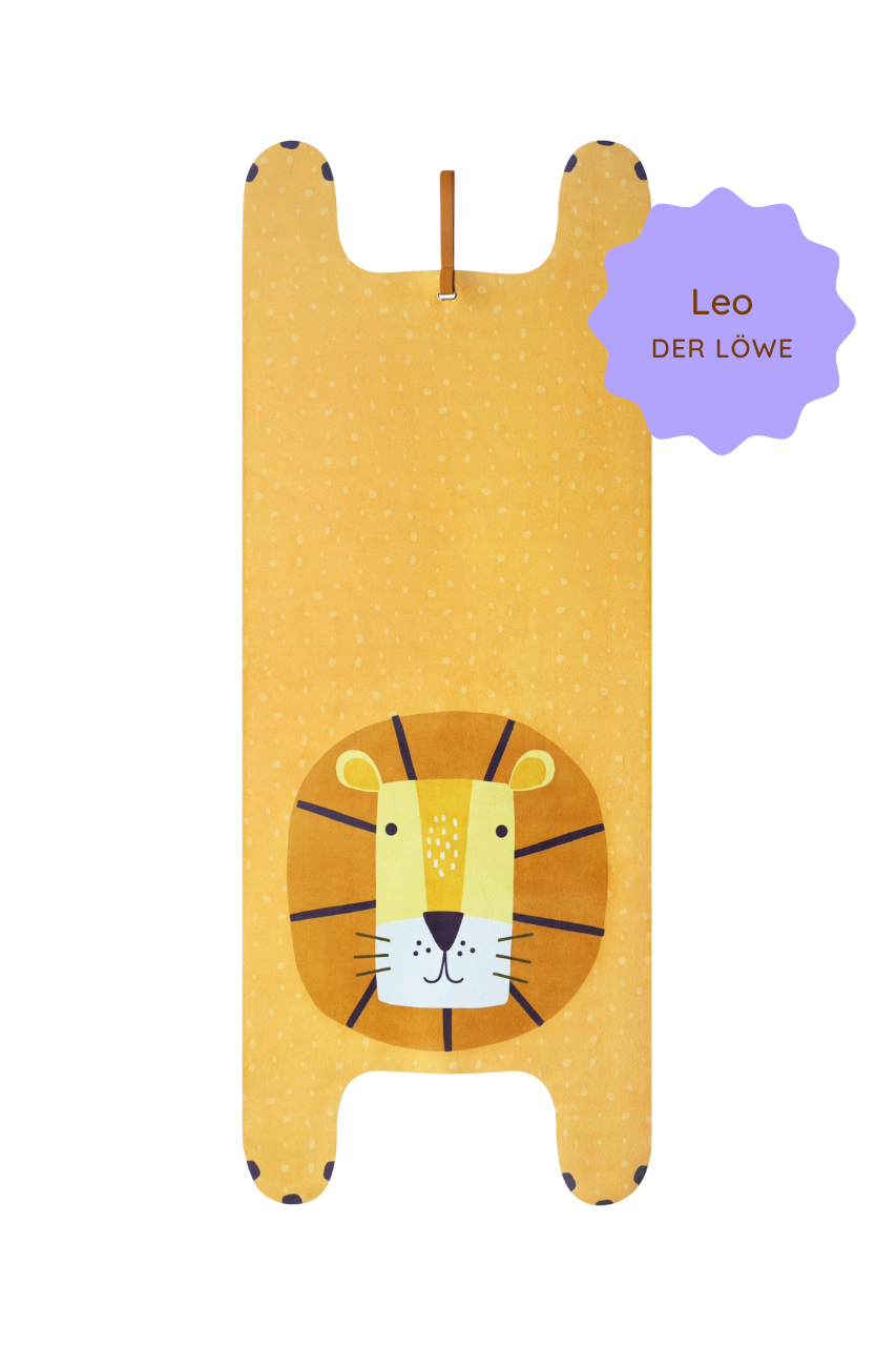 Kinder-Yogamatte Leo der Löwe
