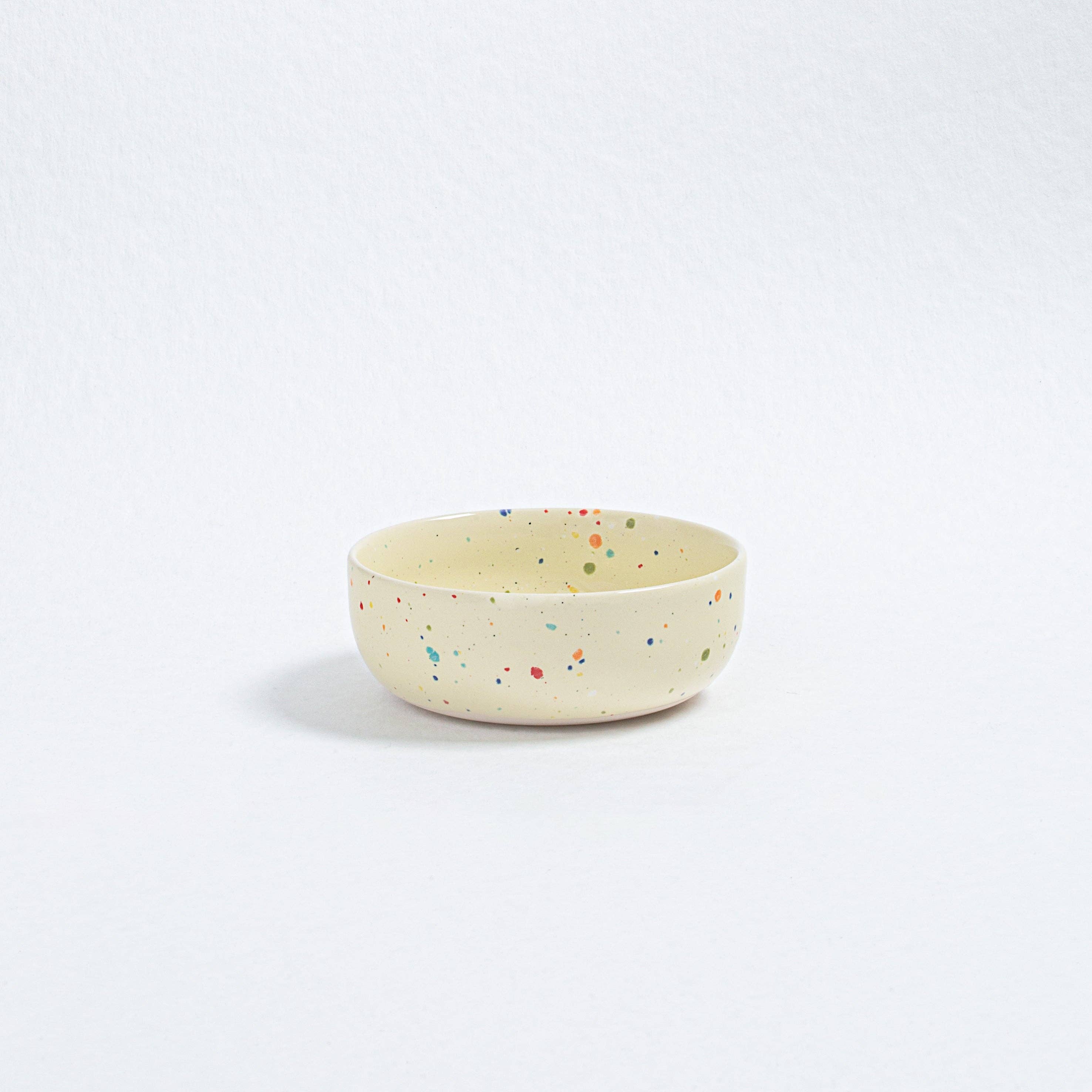 Konfetti-Schale 12 cm, gelb
