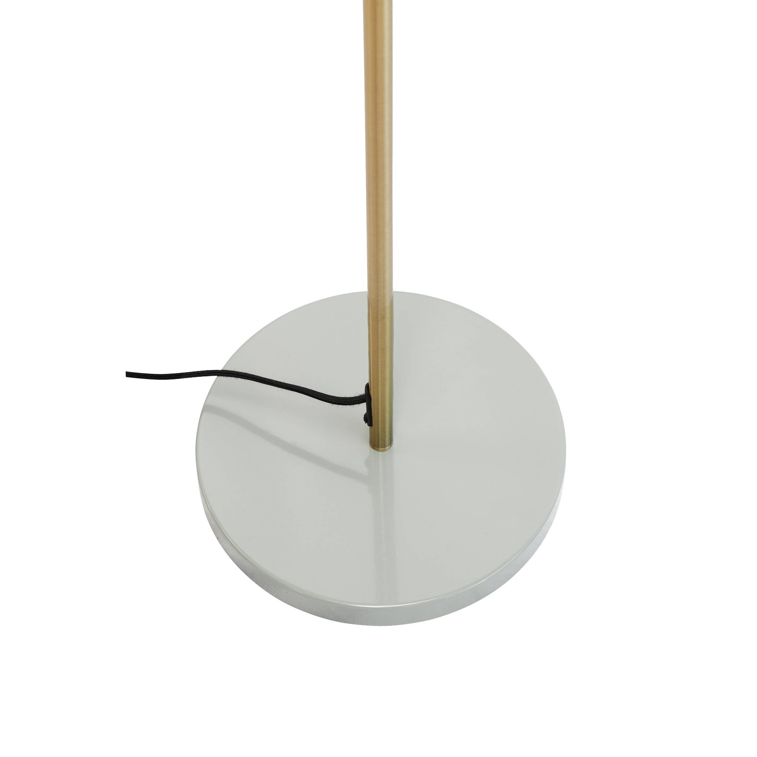 Stehlampe Ozean Olive/Messing