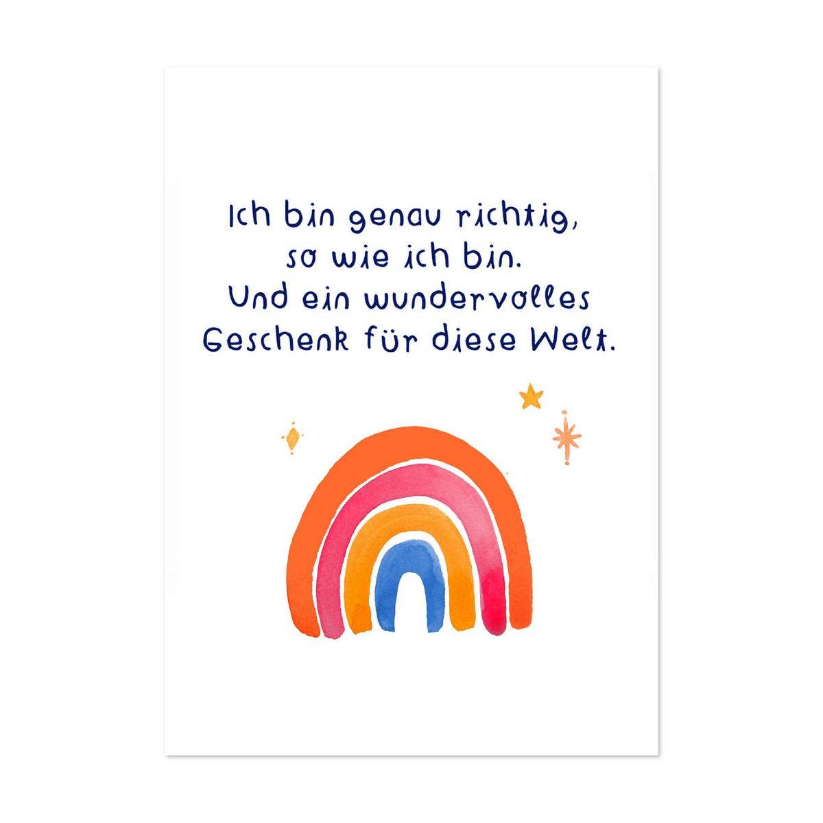 Affirmationskarten für Kinder *Karten für ein schönes Leben*