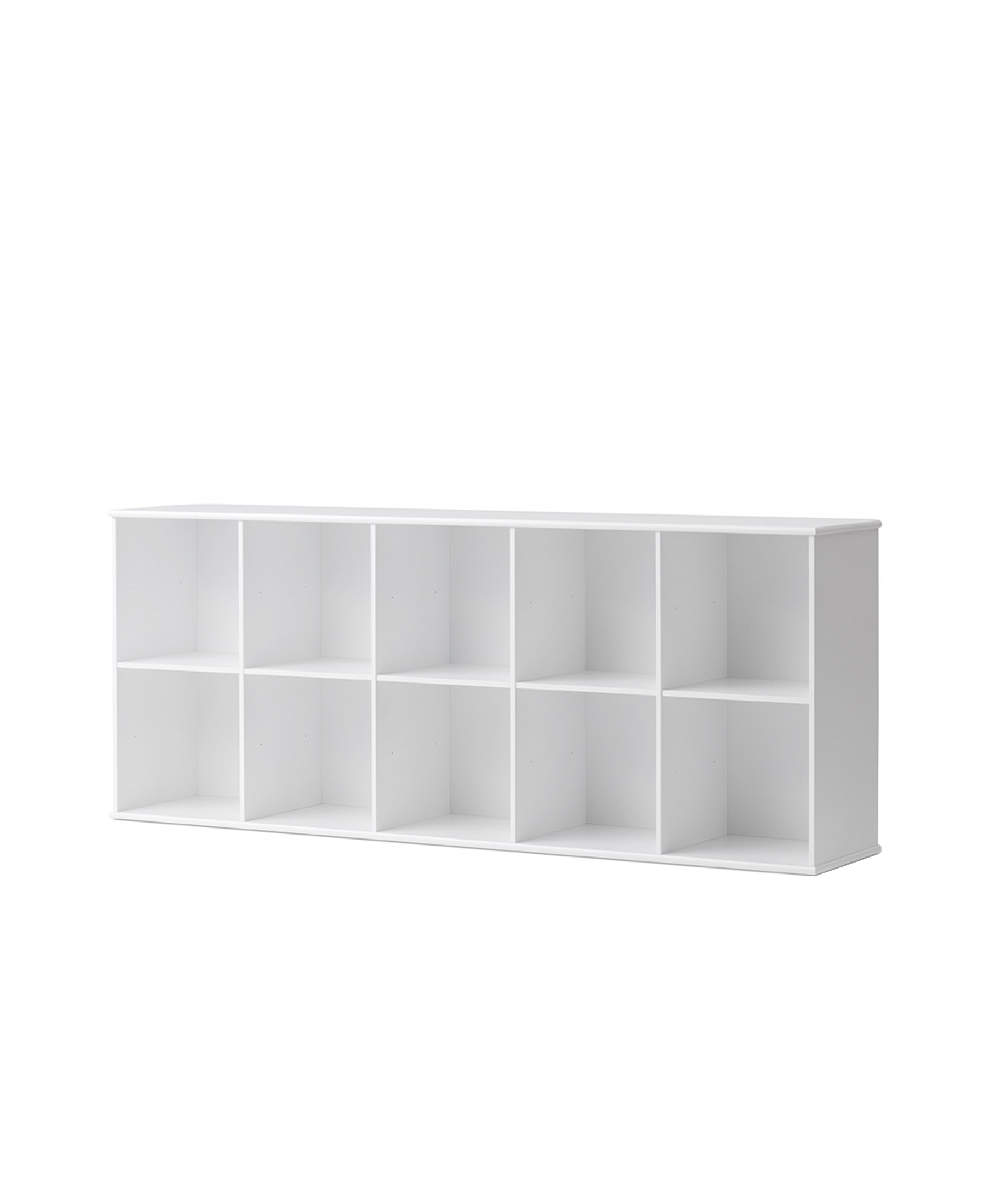 Wood Regal 5×2 zum Aufhängen