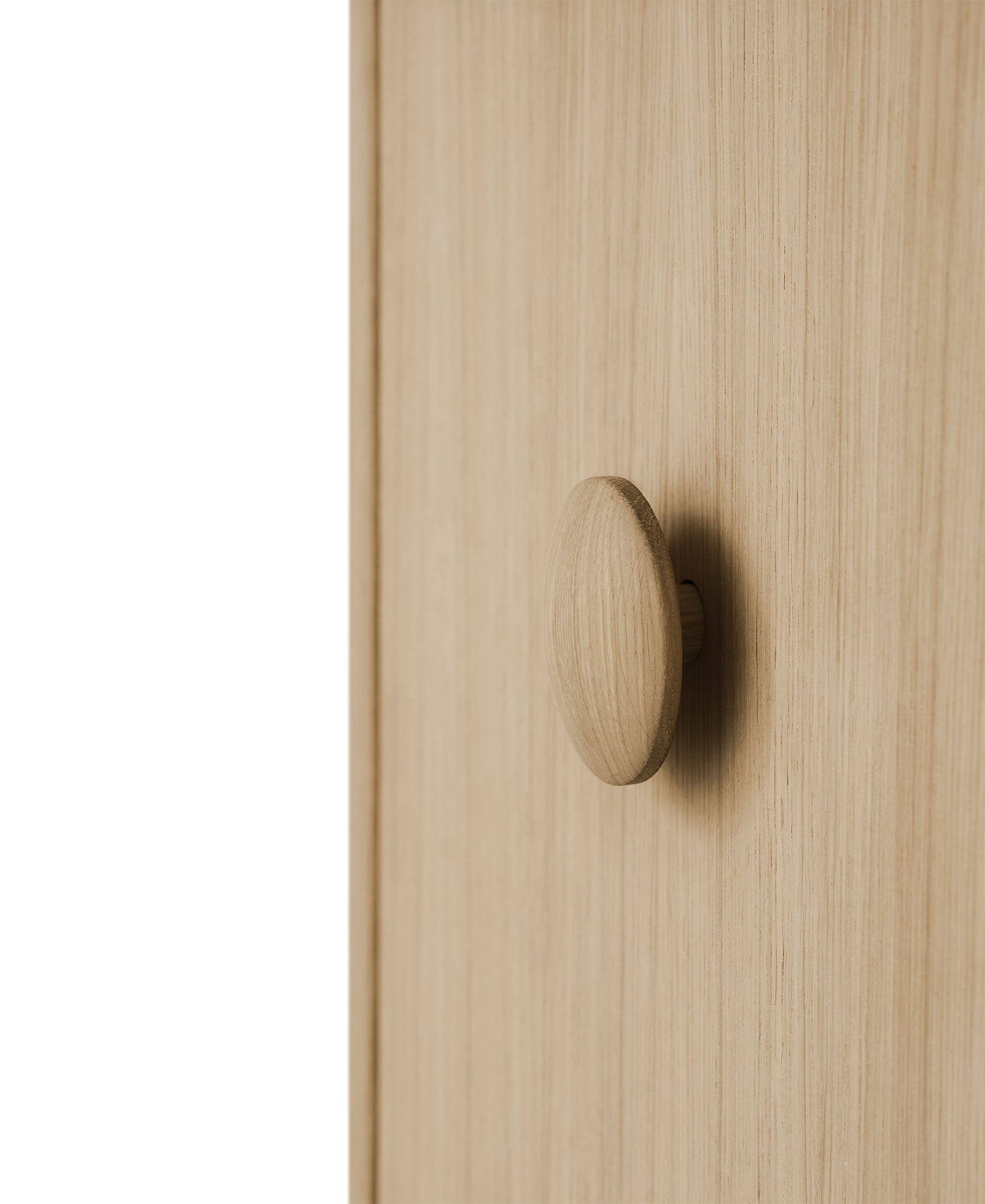 Wood Kleiderschrank 2-türig, Eiche