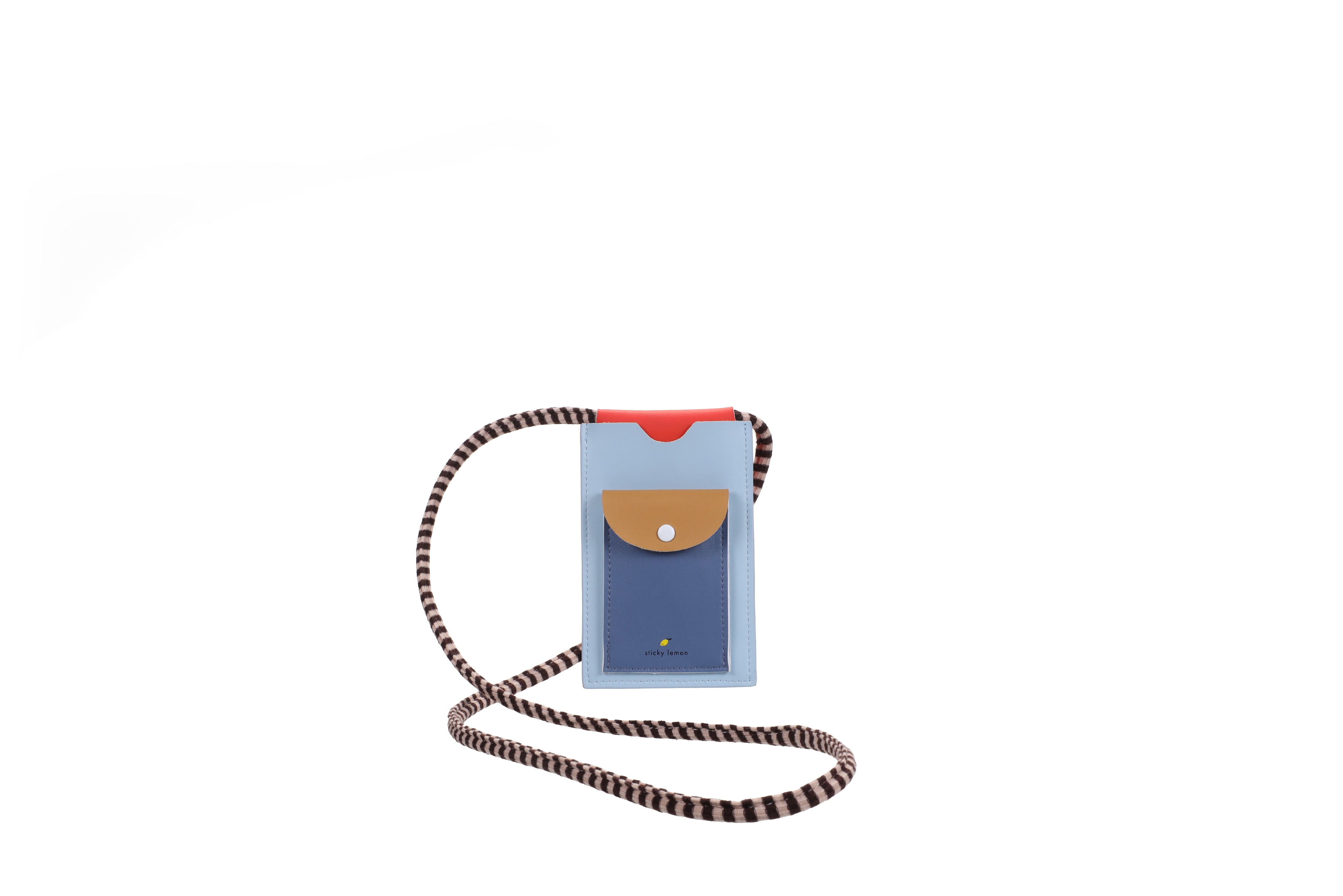 Sticky Lemon Handytasche zissou blue & blue whale
