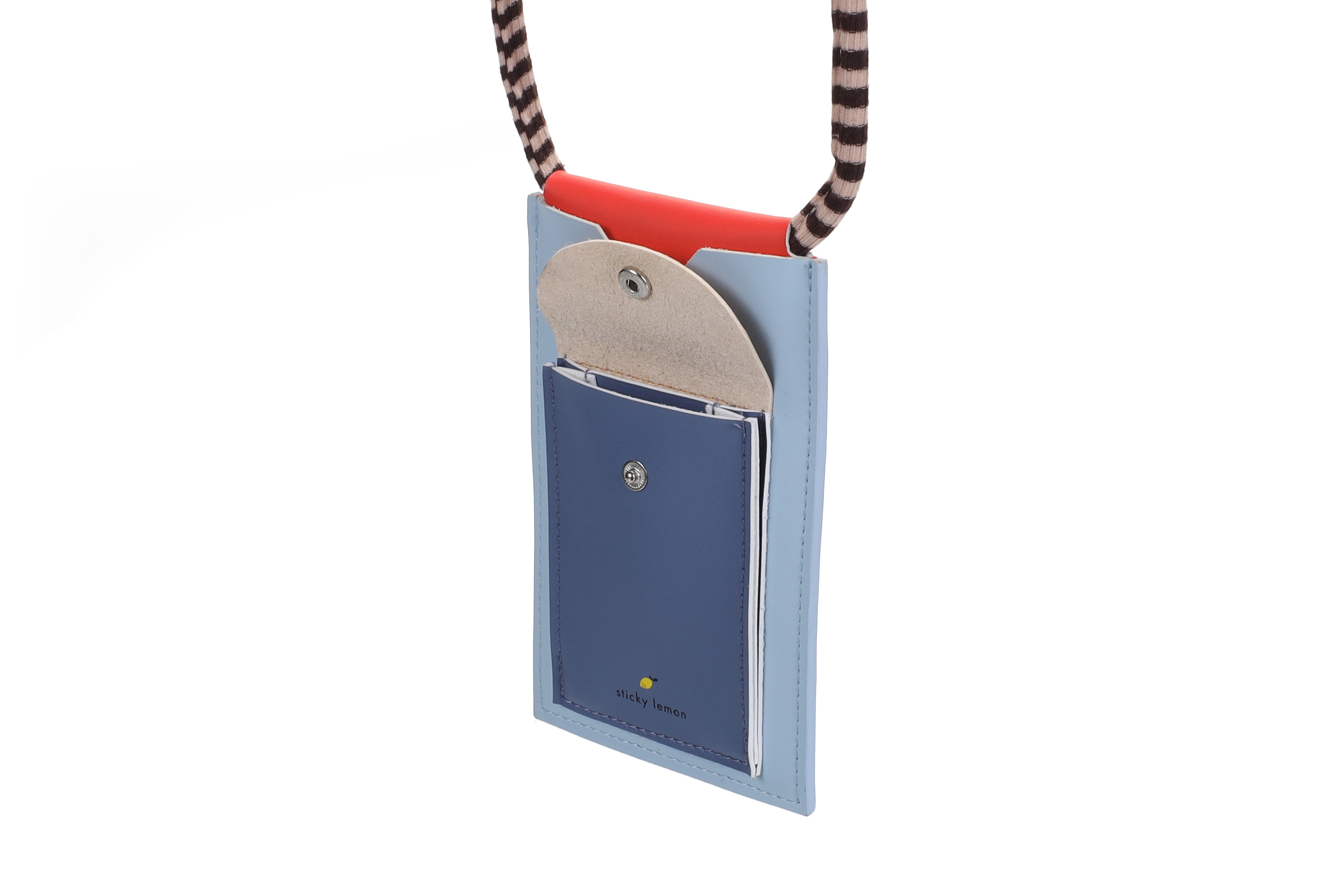 Sticky Lemon Handytasche zissou blue & blue whale