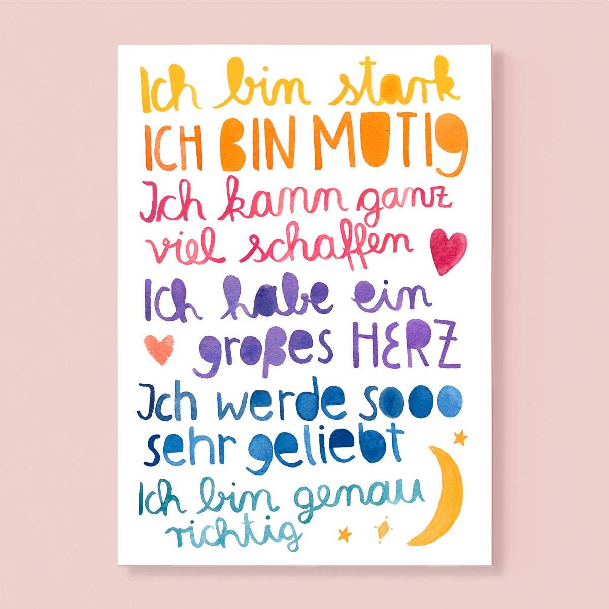 Postkarte *Affirmation*
