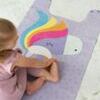 Kinder-Yogamatte Emmi das Einhorn