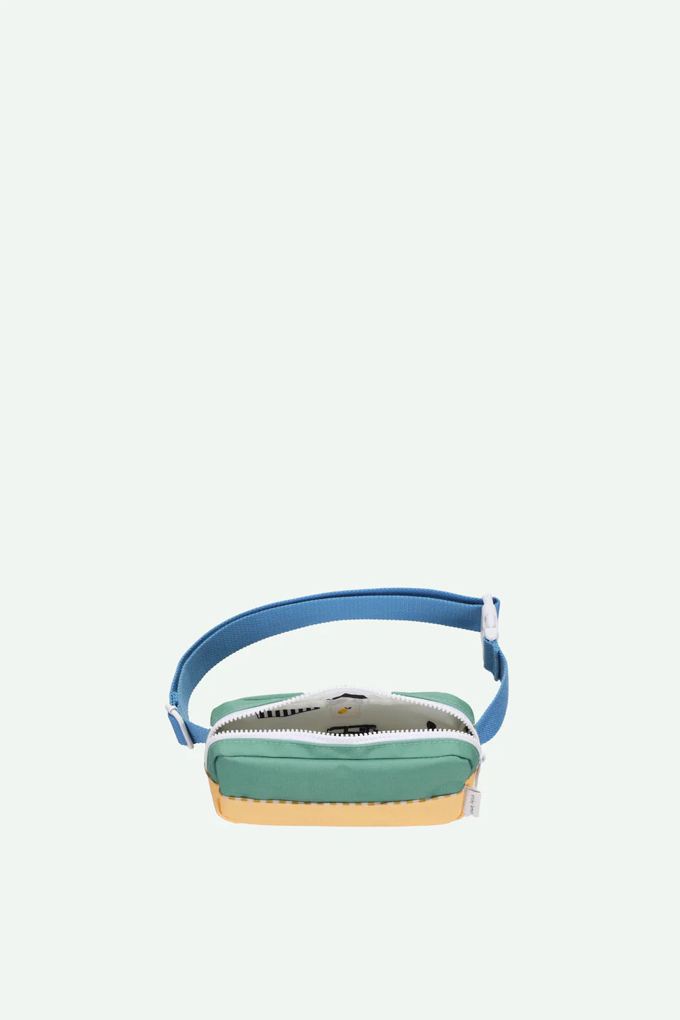 Sticky Lemon Gürteltasche - Wonders - aquatic green & sandy yellow