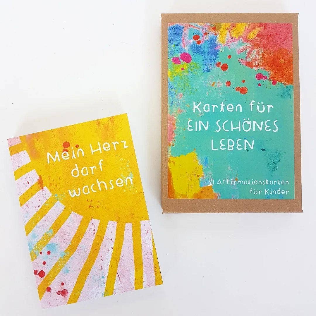 Affirmationskarten für Kinder *Karten für ein schönes Leben*