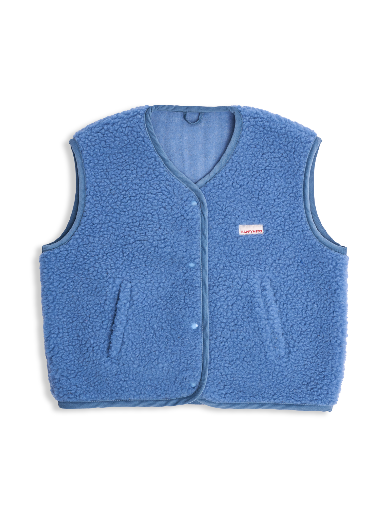 Merino Weste, Erwachsene unisex, ice blue, Grösse XS