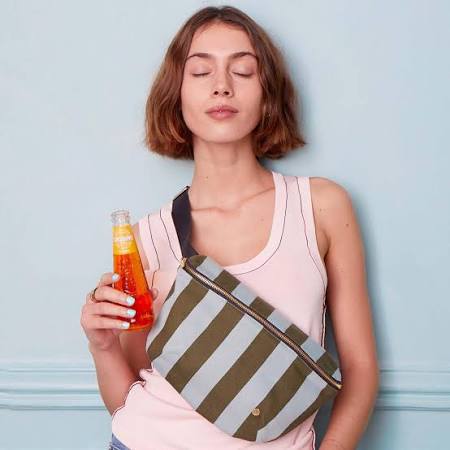 La cerise sur le gâteau Bauchtasche Rita Matcha
