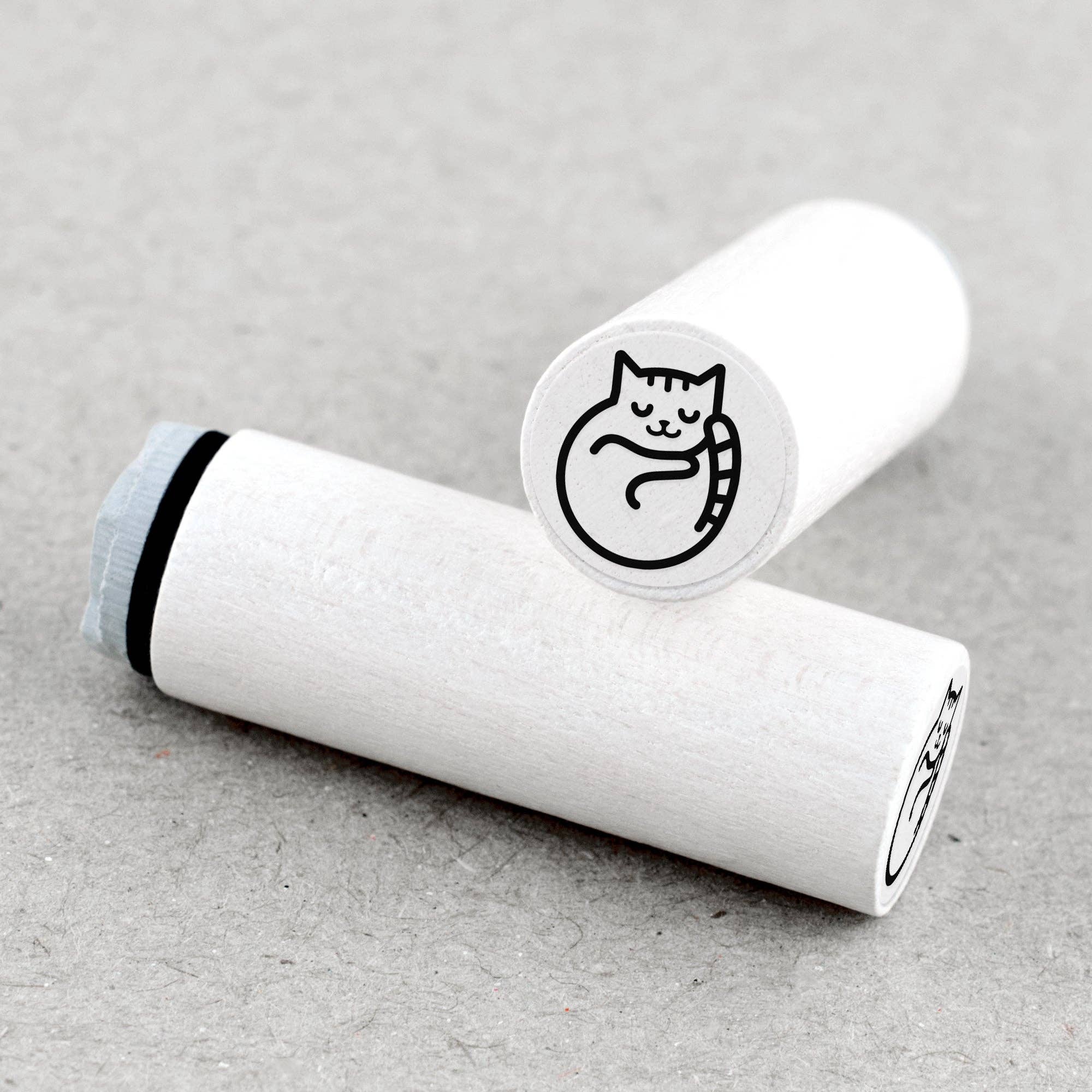 Ministempel Katze: Ø 11 mm