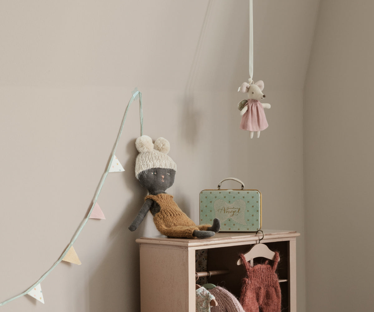 Maileg Schutzengel Maus in Koffer