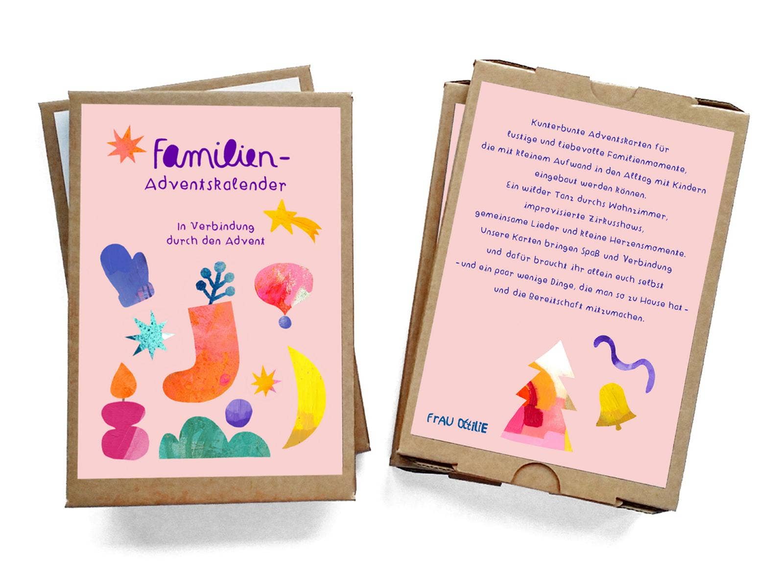 Adventskalender-Karten *Familienadventskalender*