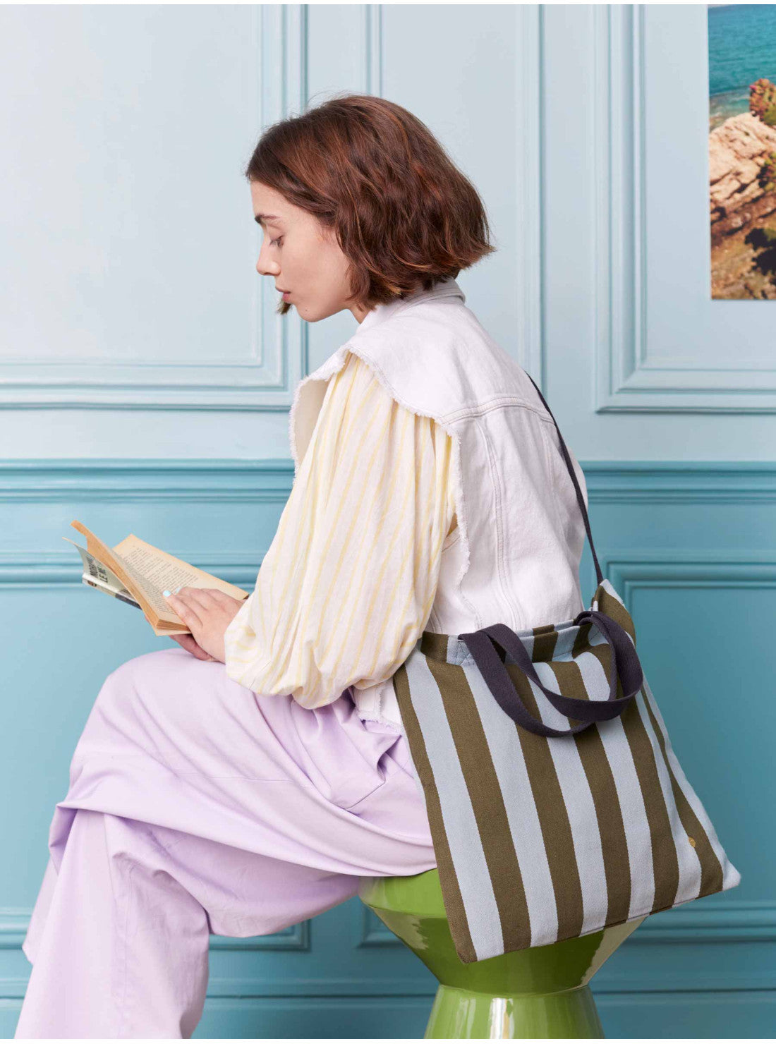 La cerise sur le gâteau Tasche City Rita Matcha