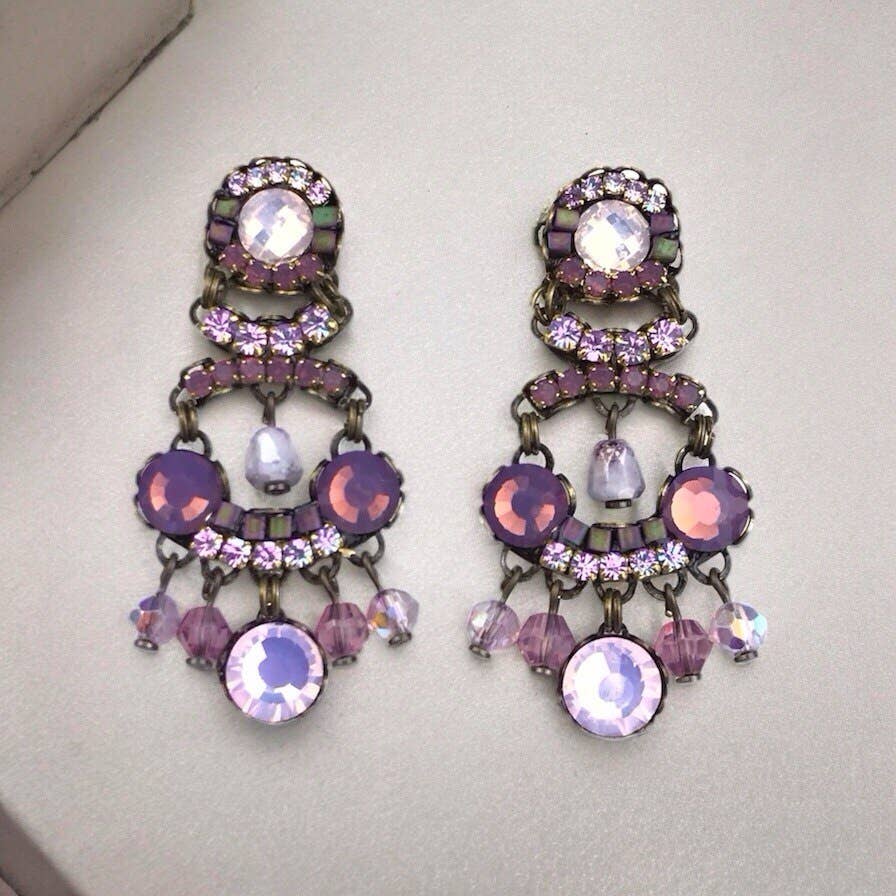 Ohrringe Kristall Loren