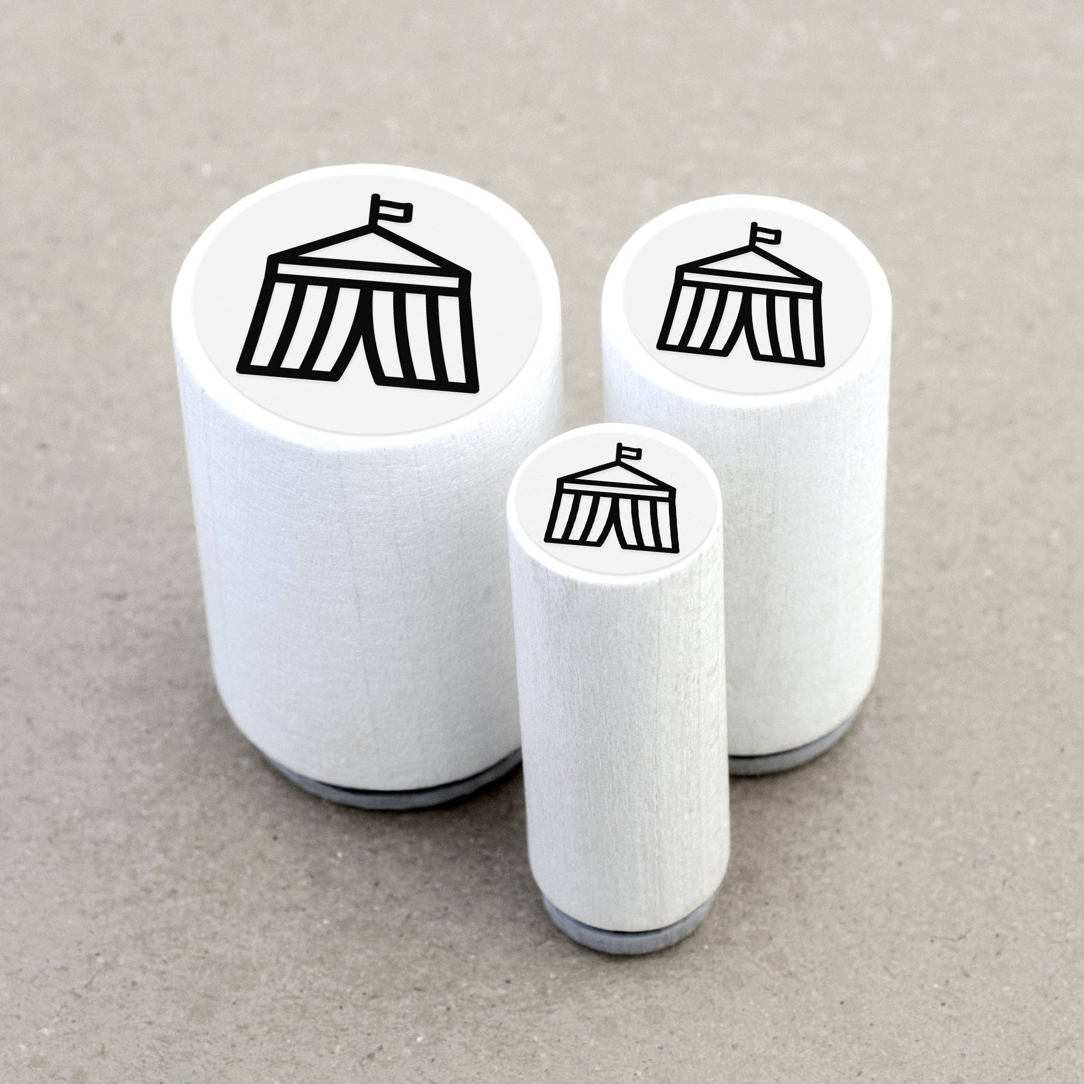 Ministempel Festzelt Zirkus: Ø 11 mm