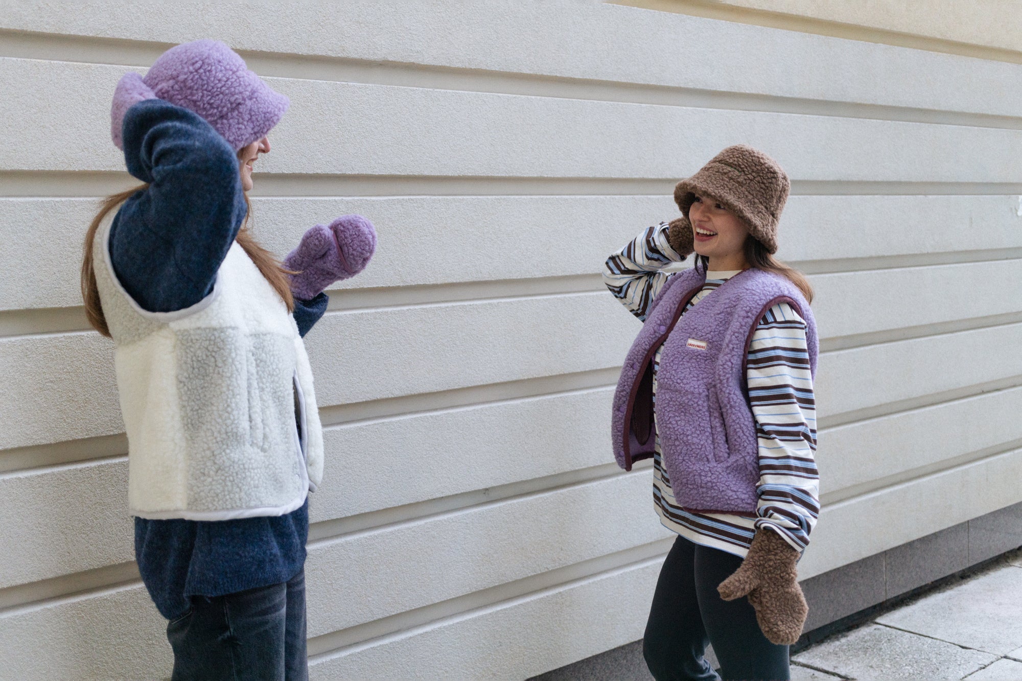 Merino Weste, Erwachsene unisex, lilac cloud, Grösse S