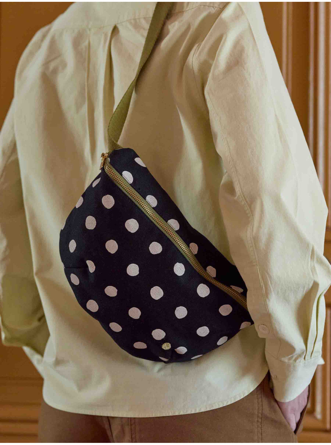 La cerise sur le gâteau Bauchtasche Bum Bag Mia gepunktet