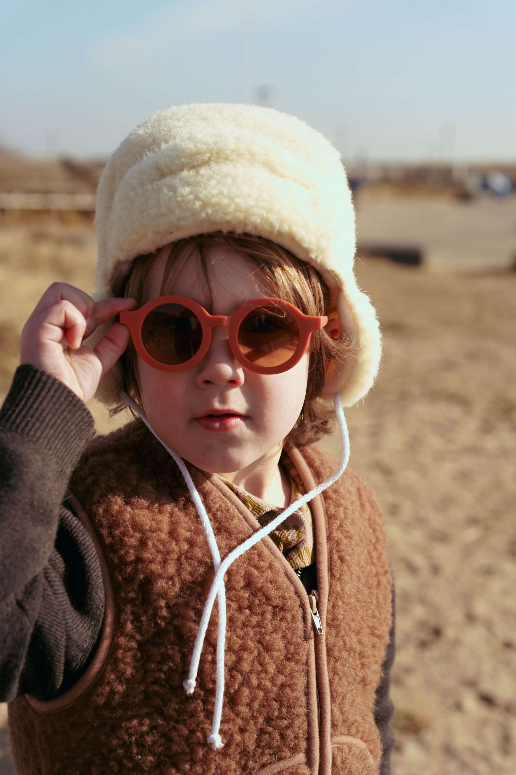 Merinowolle Weste - Cienki Espresso: 98/104