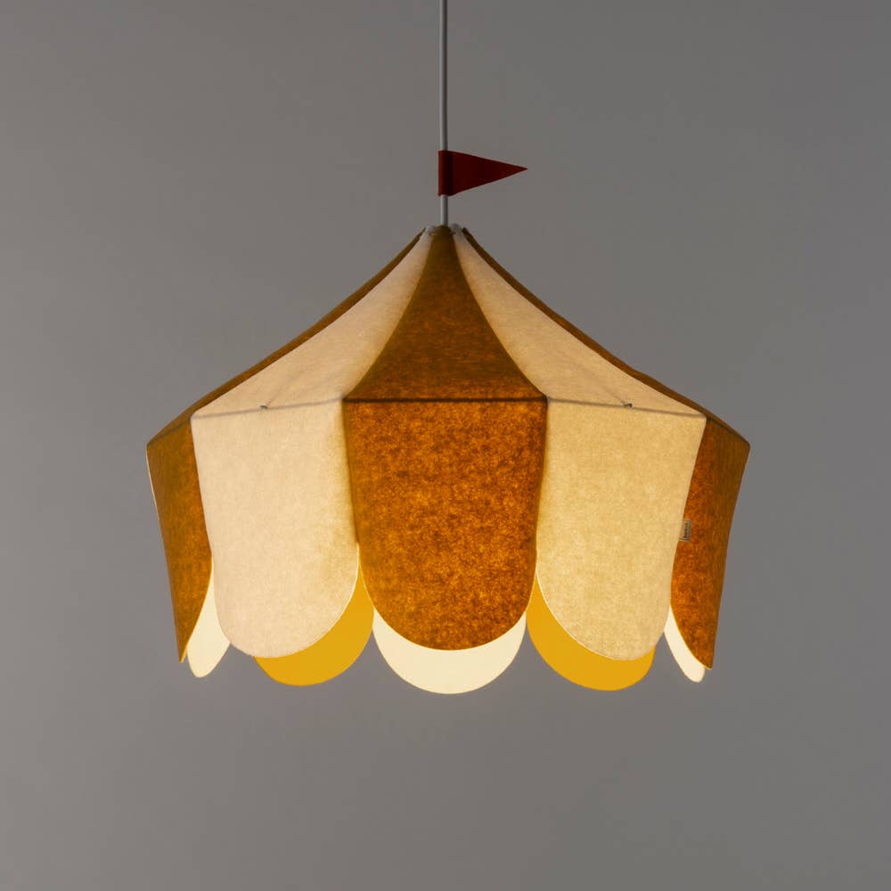 Pendelleuchte Zirkus gelb