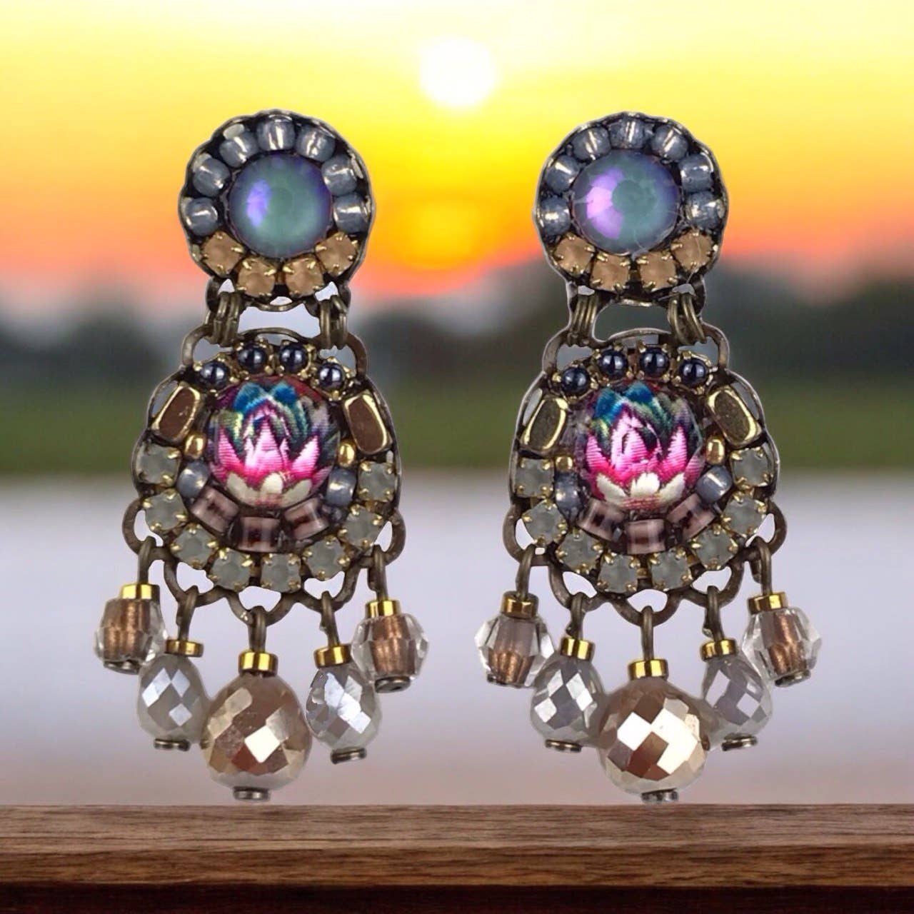 Ohrringe Kristalle Serenata