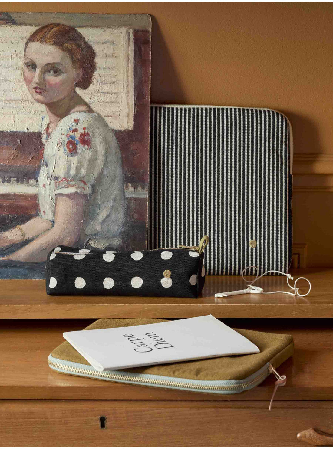 La cerise sur le gâteau Stifteetui Mia gepunktet