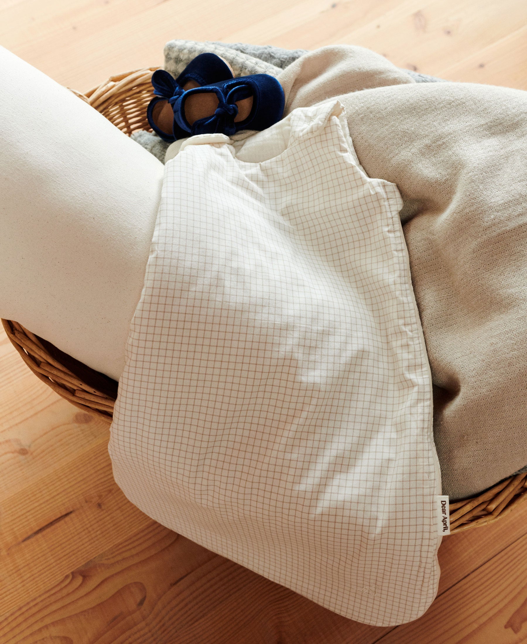 Dear April Wind Schlafsack, Mini Check, 0 - 6 Monate