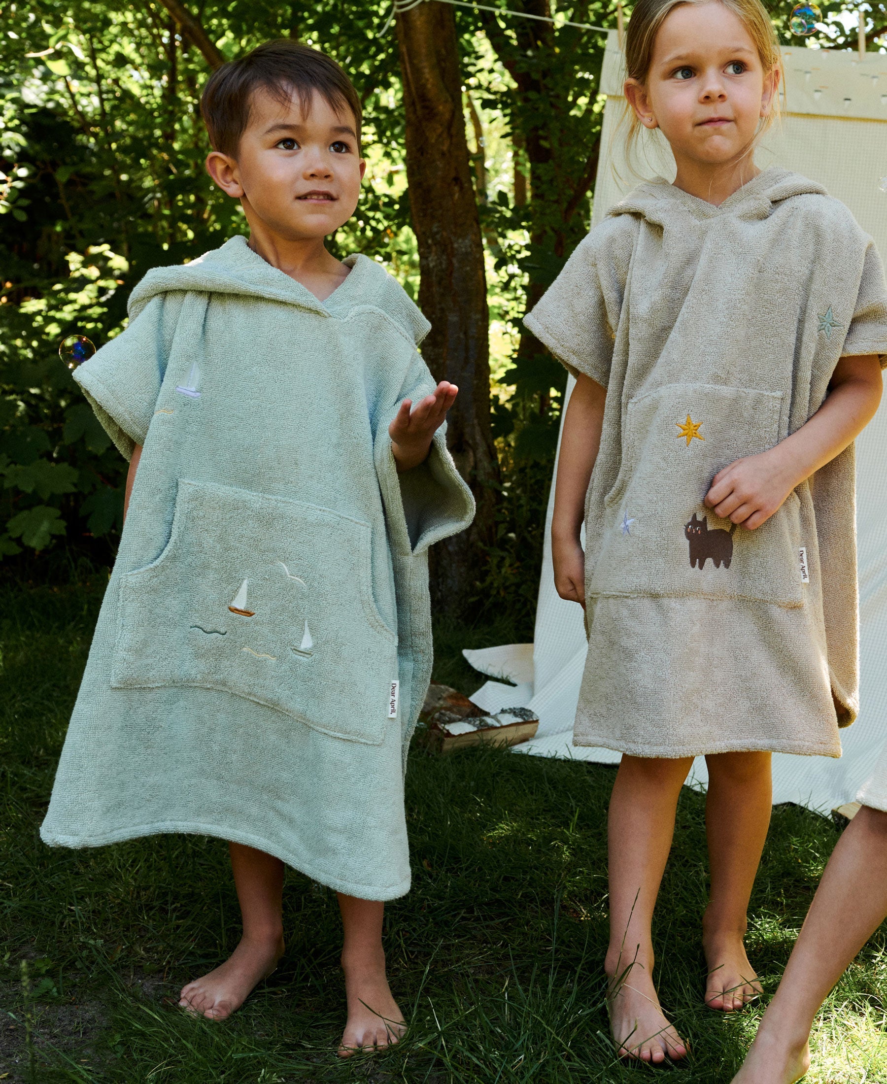 Puk Badeponcho, Sailboats