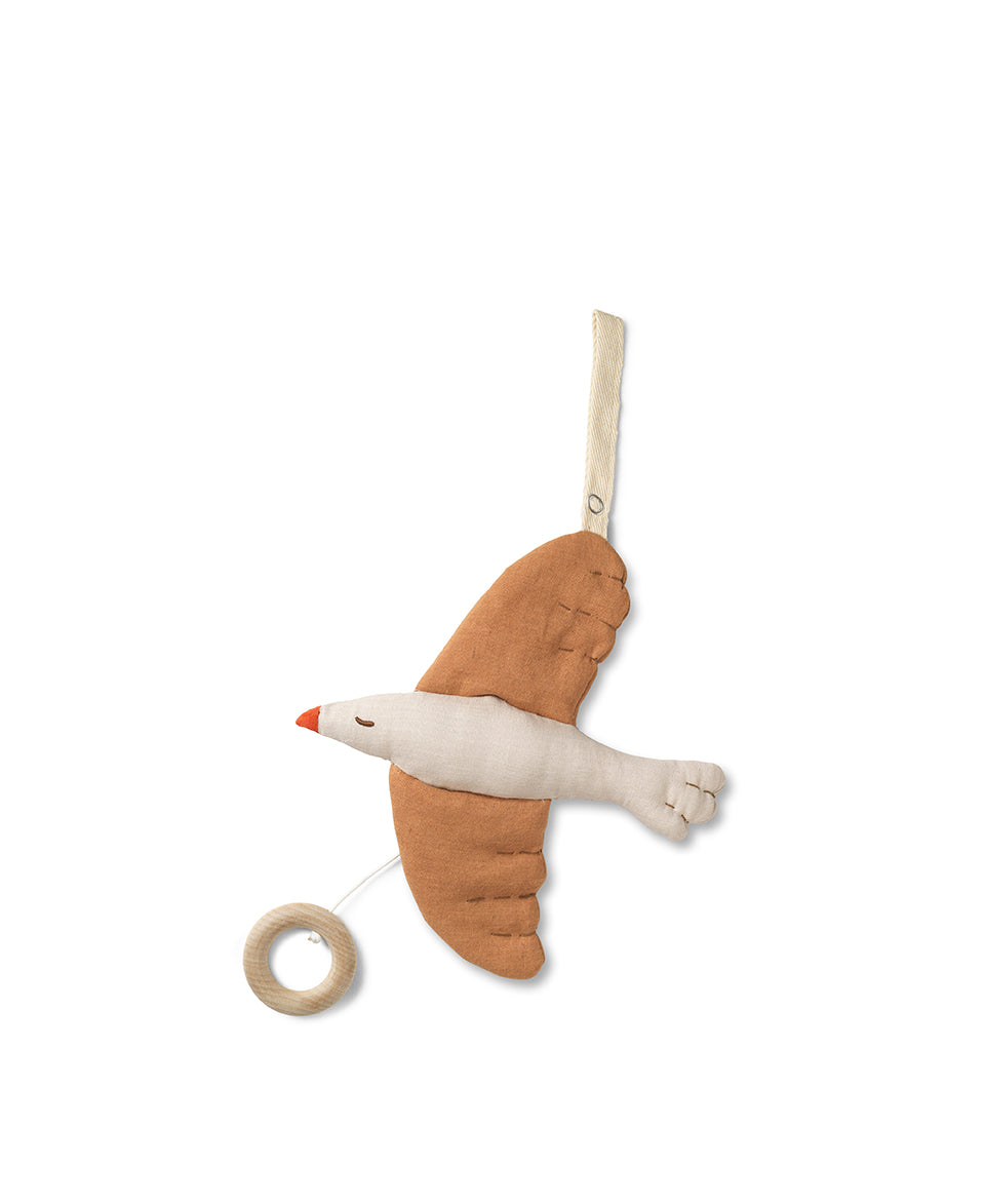 Dear April May Singvogel Mobile, Natur/Braun