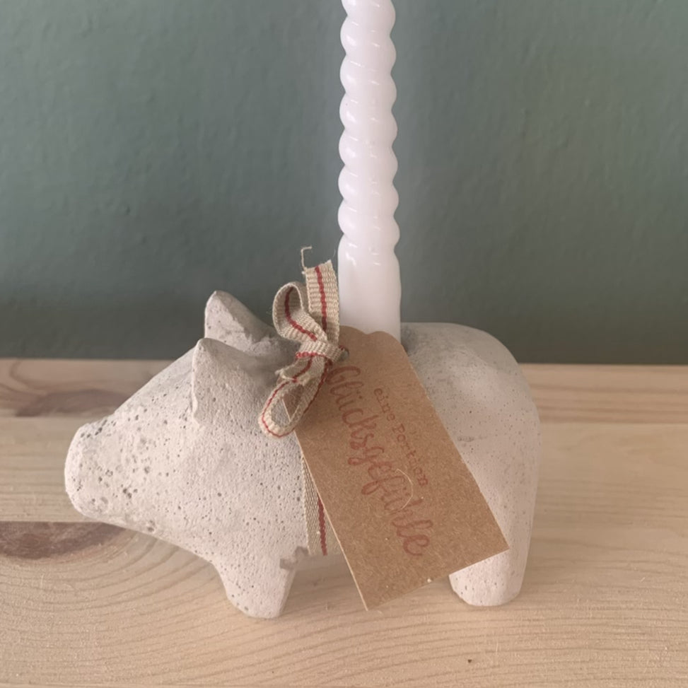 Beton Glücksschwein