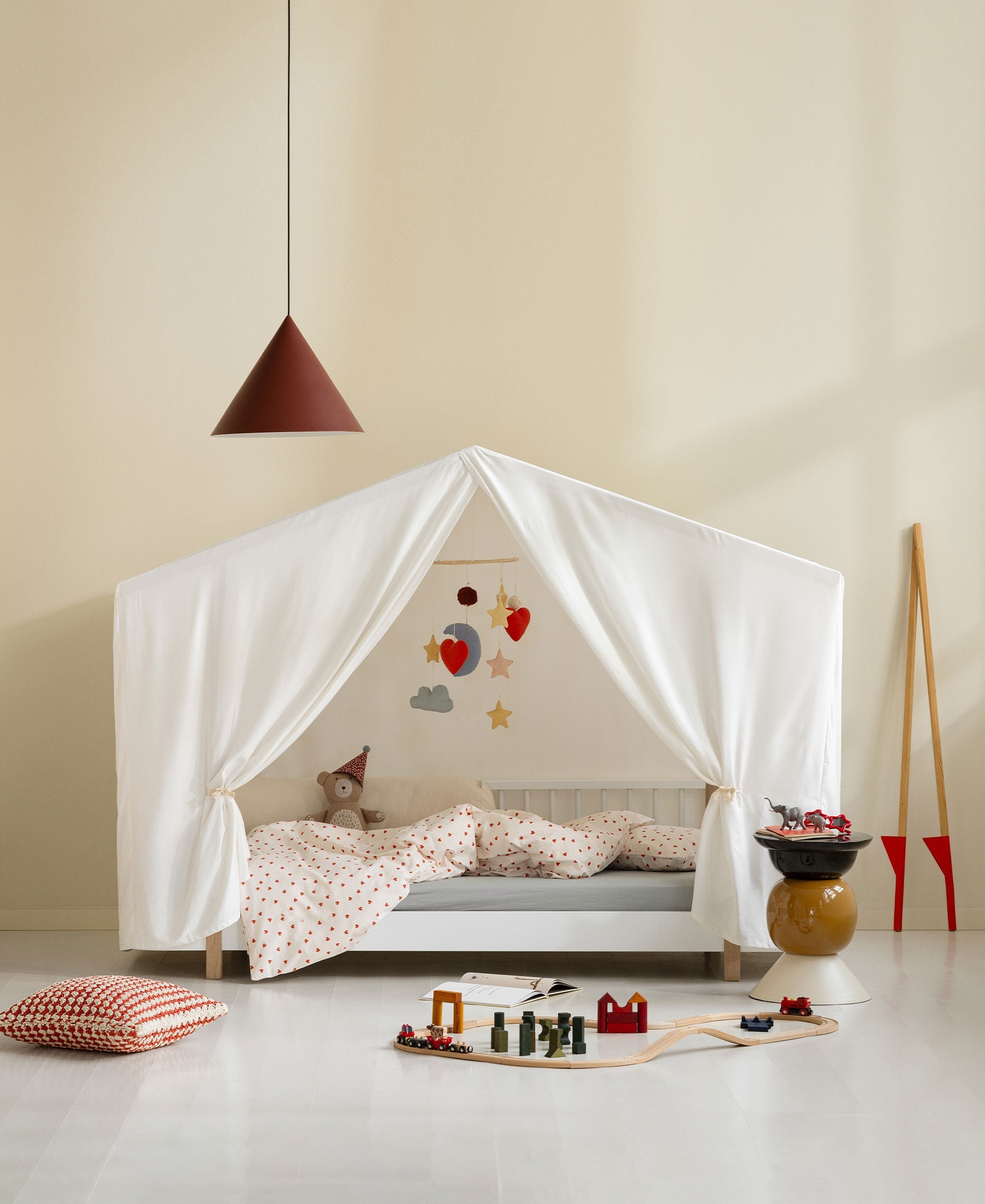 Wood Original Hausbett-Zelt, weiss