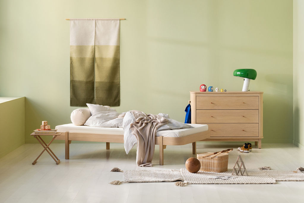 Wood Lounger Bett 120, Eiche