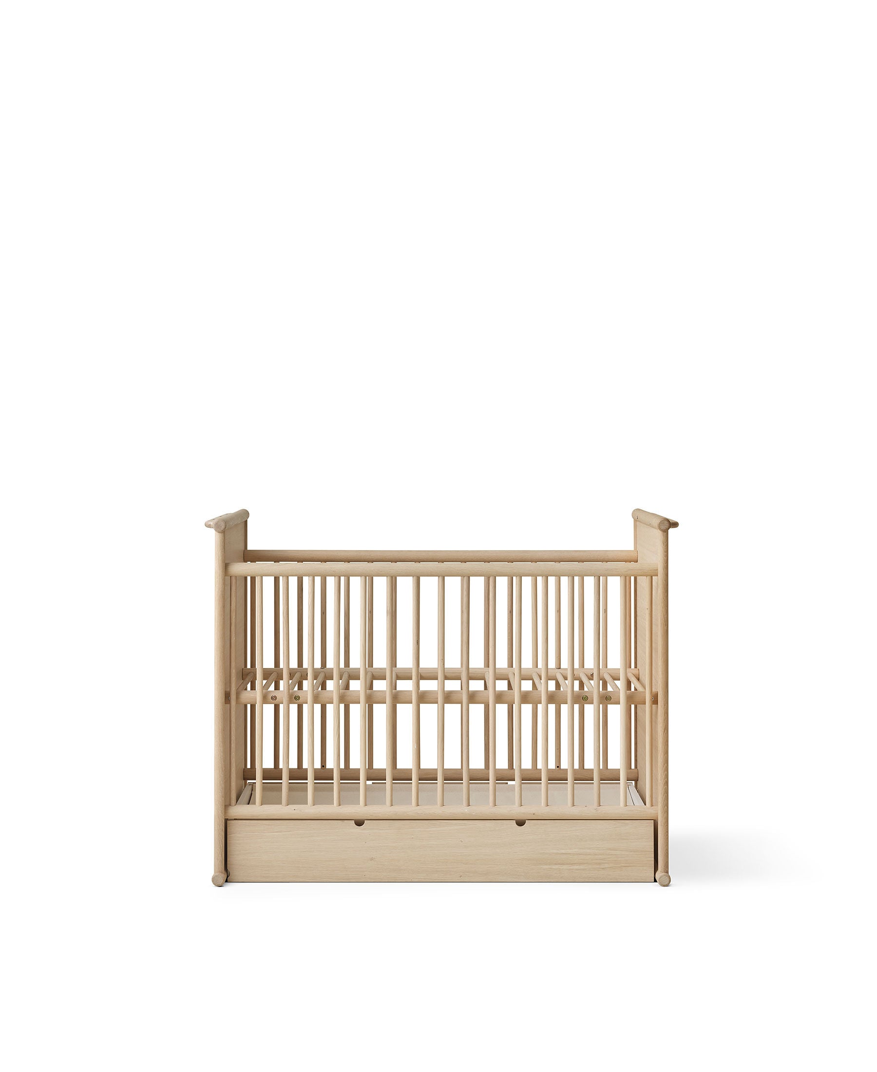 Camp Novel Babybett/Bett, 60x120/120x200 cm, Eiche