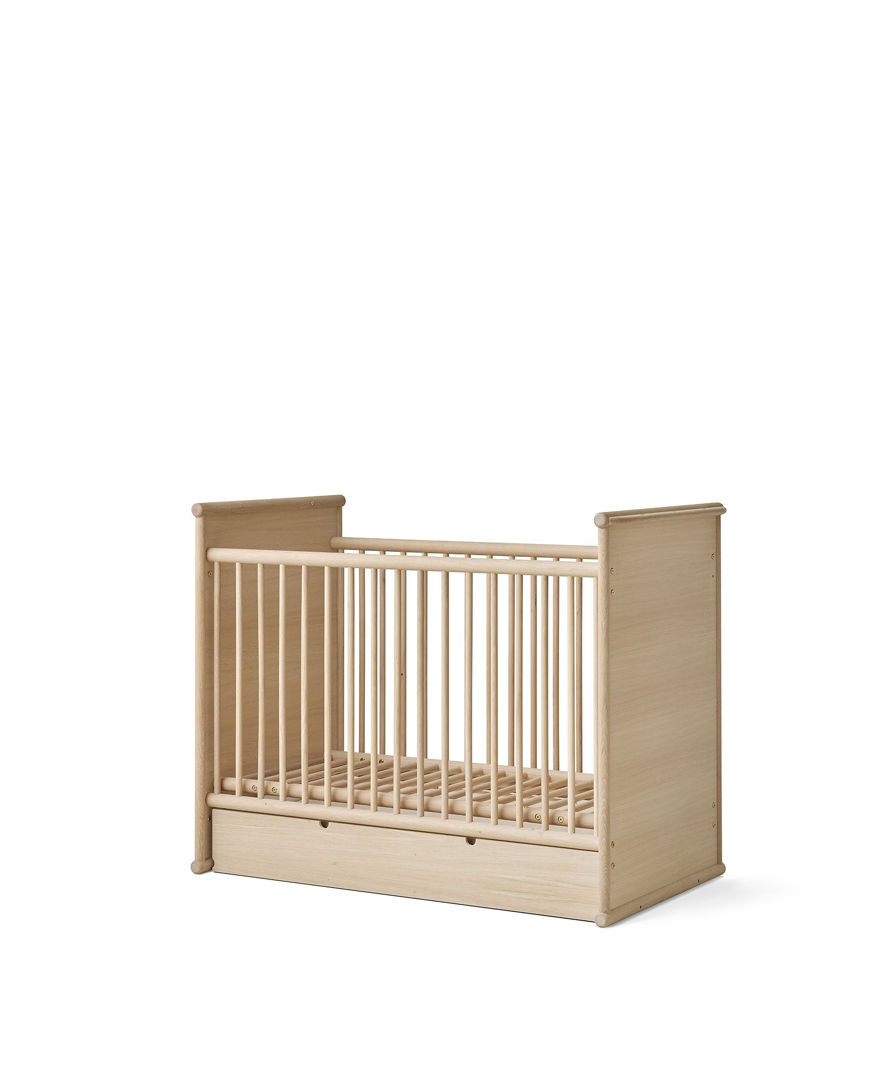 Camp Novel Babybett/Bett, 60x120/120x200 cm, Eiche
