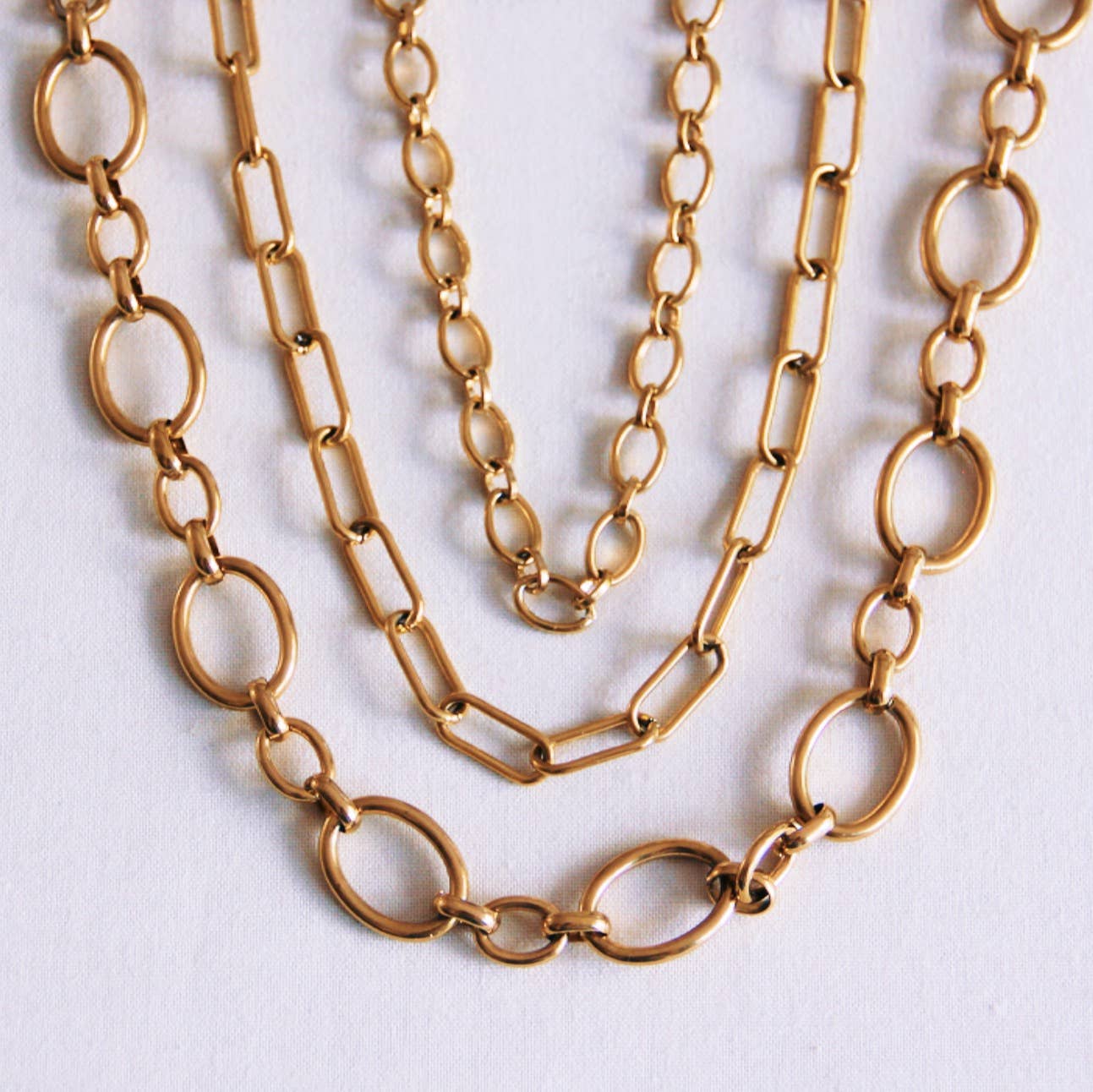 Ovale Gliederkette