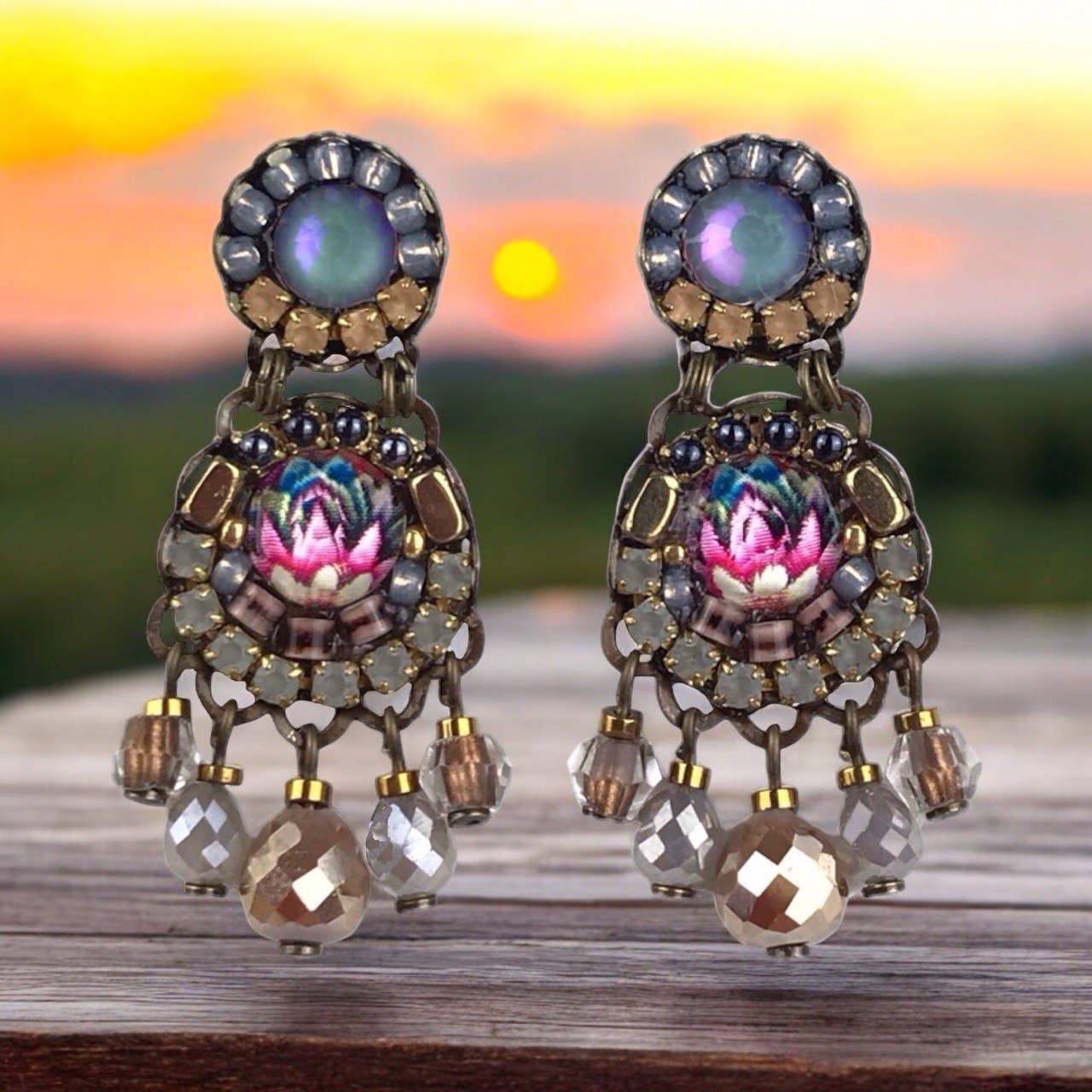 Ohrringe Kristalle Serenata