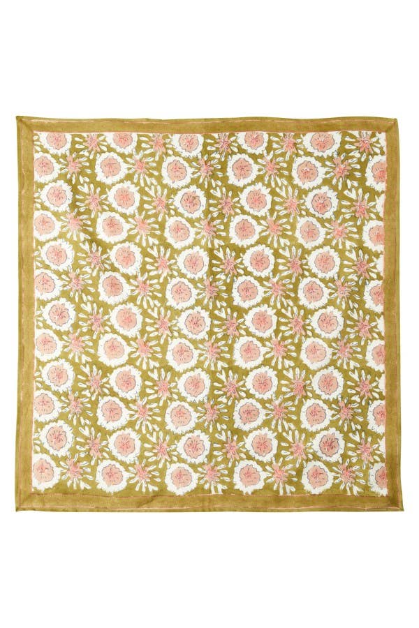 Indischer Schal – Margotte Olive