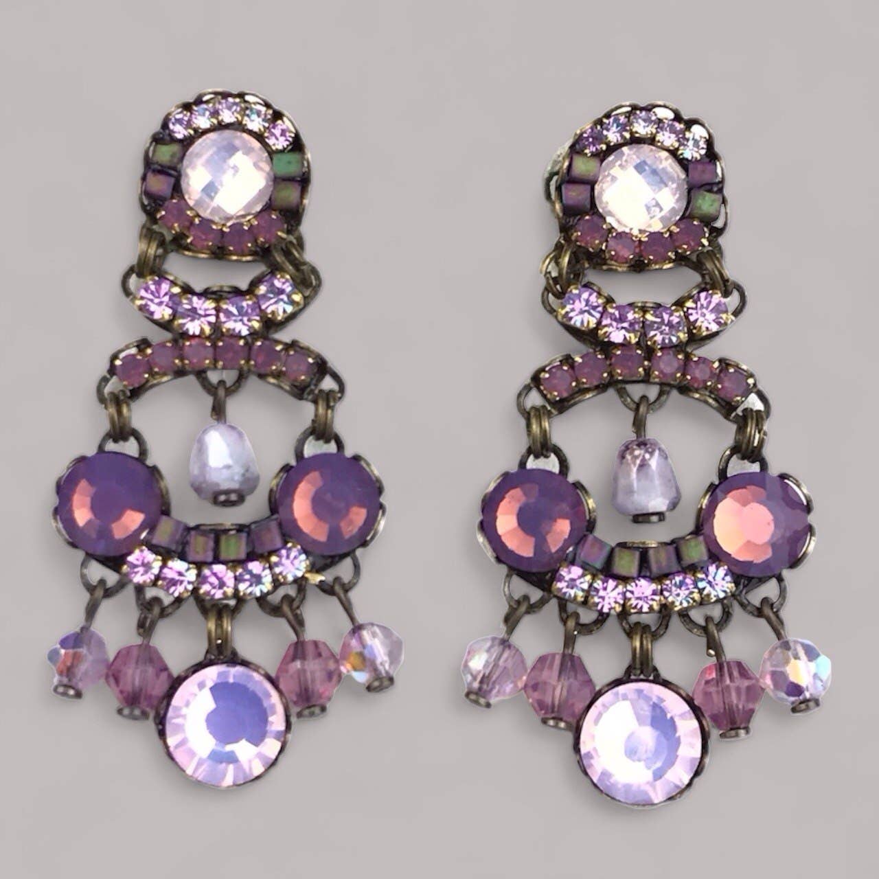 Ohrringe Kristall Loren