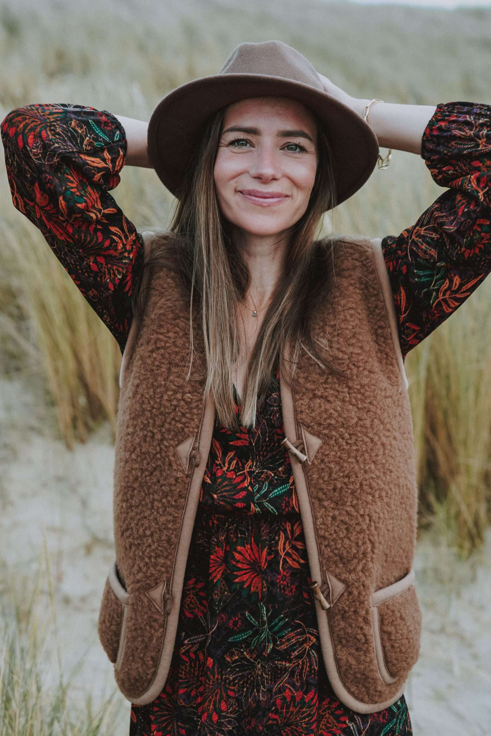 Merinowolle Weste - Espresso - Erwachsene: L