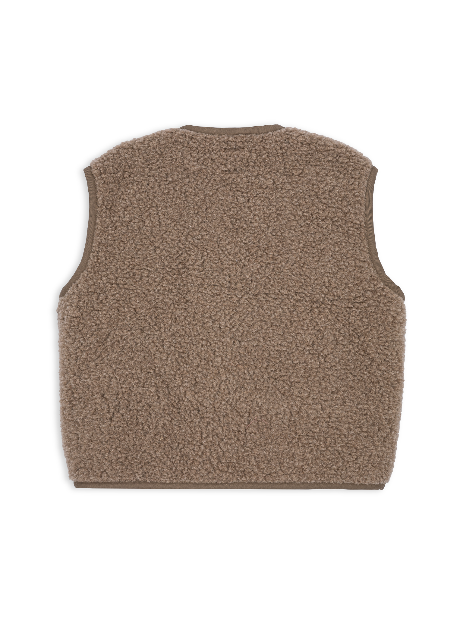 Merino Weste, Erwachsene unisex, hazelnut, Grösse XS