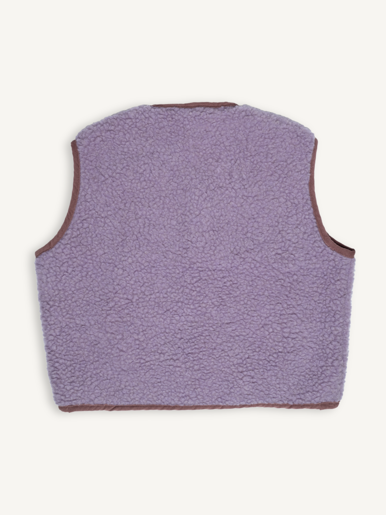 Merino Weste, Erwachsene unisex, lilac cloud, Grösse S