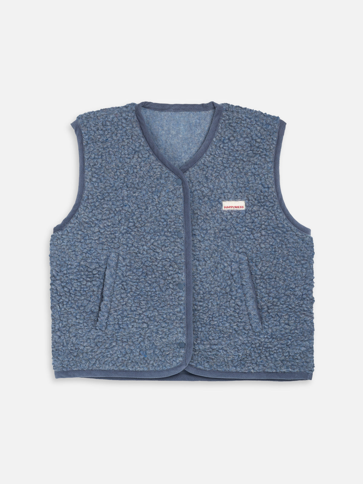 Merino Weste, Erwachsene unisex, baltic, Grösse M