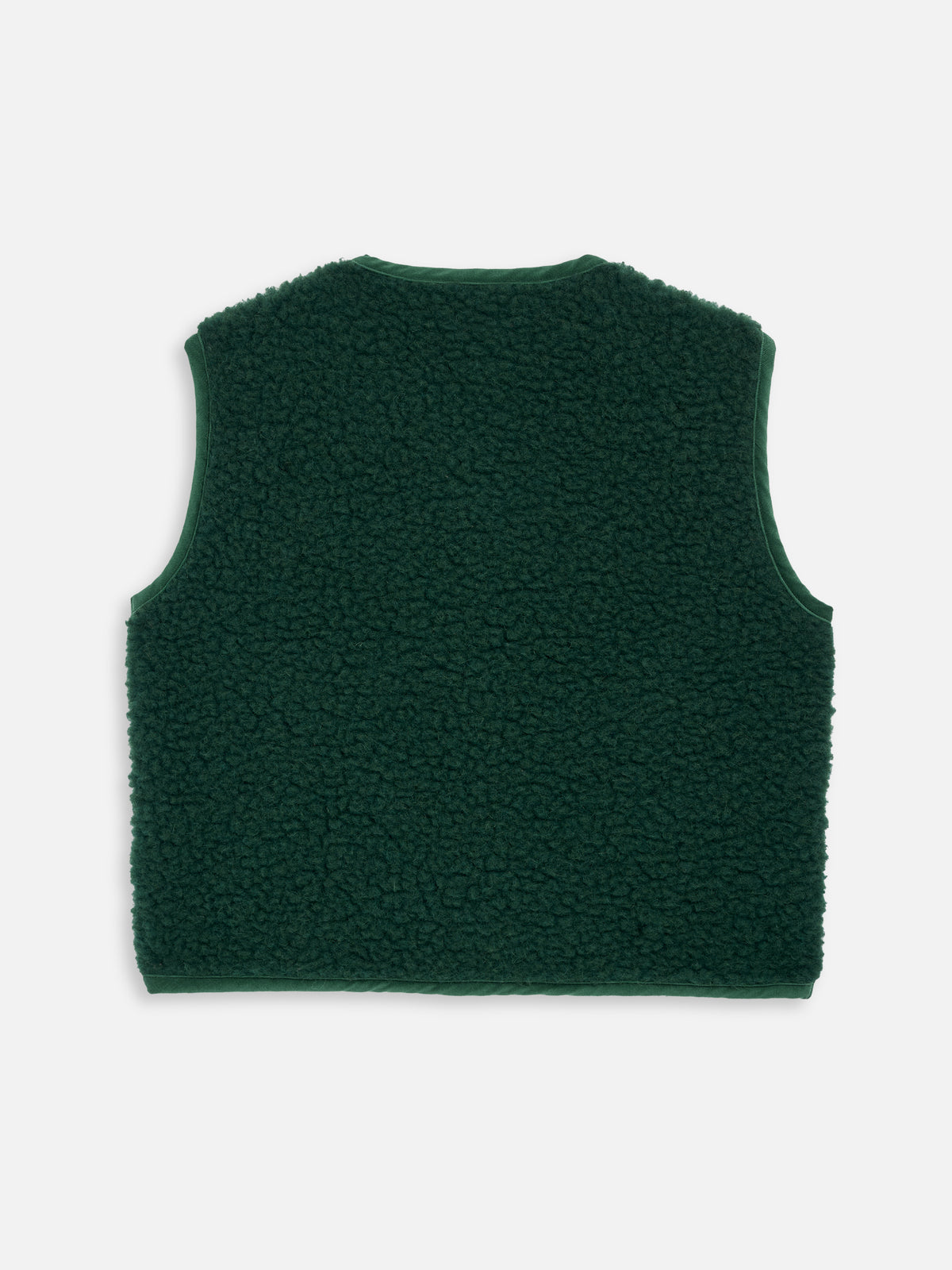 Merino Weste, Erwachsene unisex, moss, Grösse M